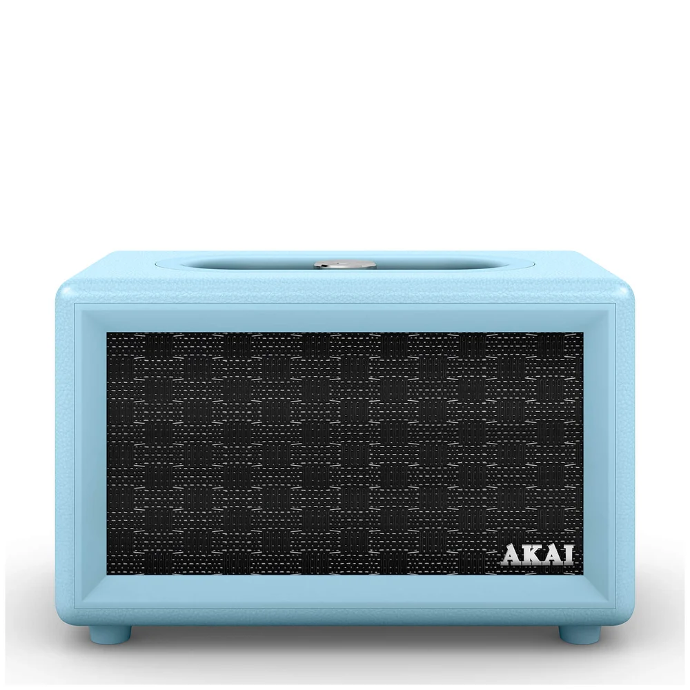 Akai Retro Bluetooth Speaker (2 x 12.5W) - Blue Bild 1