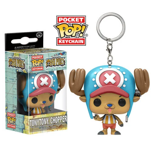 One Piece Chopper Pocket Pop! Keychain Bild 1
