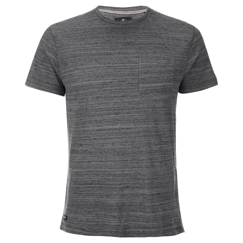 Threadbare Men's Ferndale Stripe T-Shirt - Grey - S - Grau Bild 1