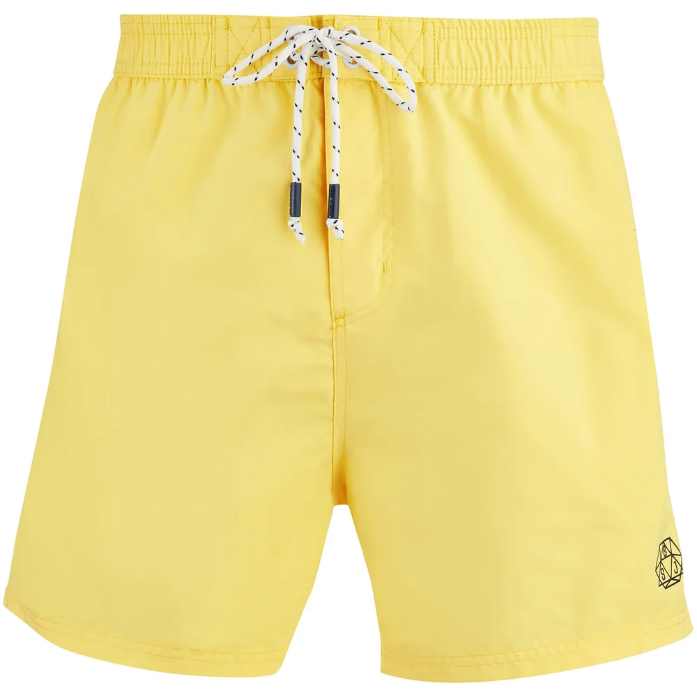 Smith & Jones Men's Antinode Swim Shorts - Yellow Cream - S - Gelb Bild 1
