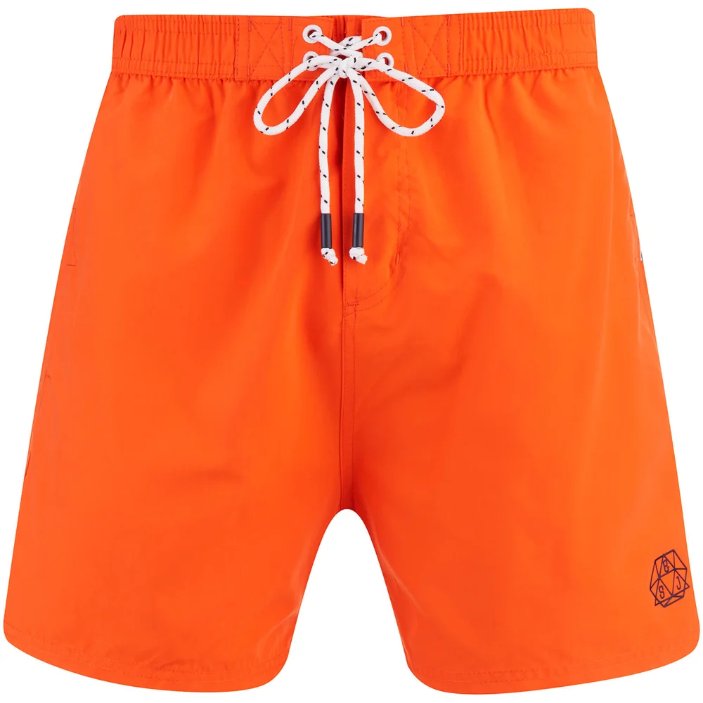 Smith & Jones Men's Antinode Swim Shorts - Tigerlilly - S - Orange Bild 1