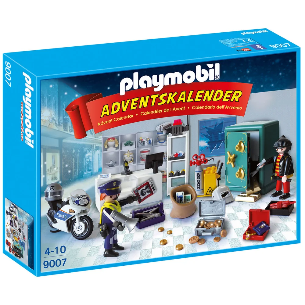 Playmobil Adventskalender Polizeieinsatz im Juweliergeschäft (9007) Bild 1