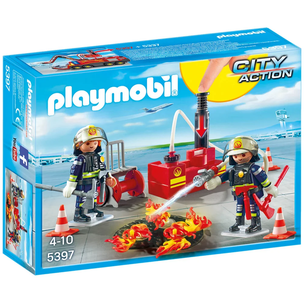 Playmobil brandeinsatz-mit-loeschpumpe (5397) Bild 1