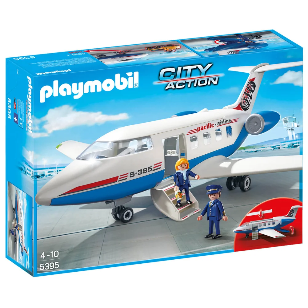 Playmobil passagierflugzeug (5395) Bild 1