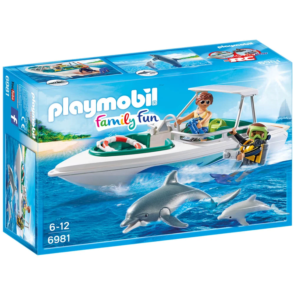 Playmobil Tauchausflug mit Sportboot (6981) Bild 1