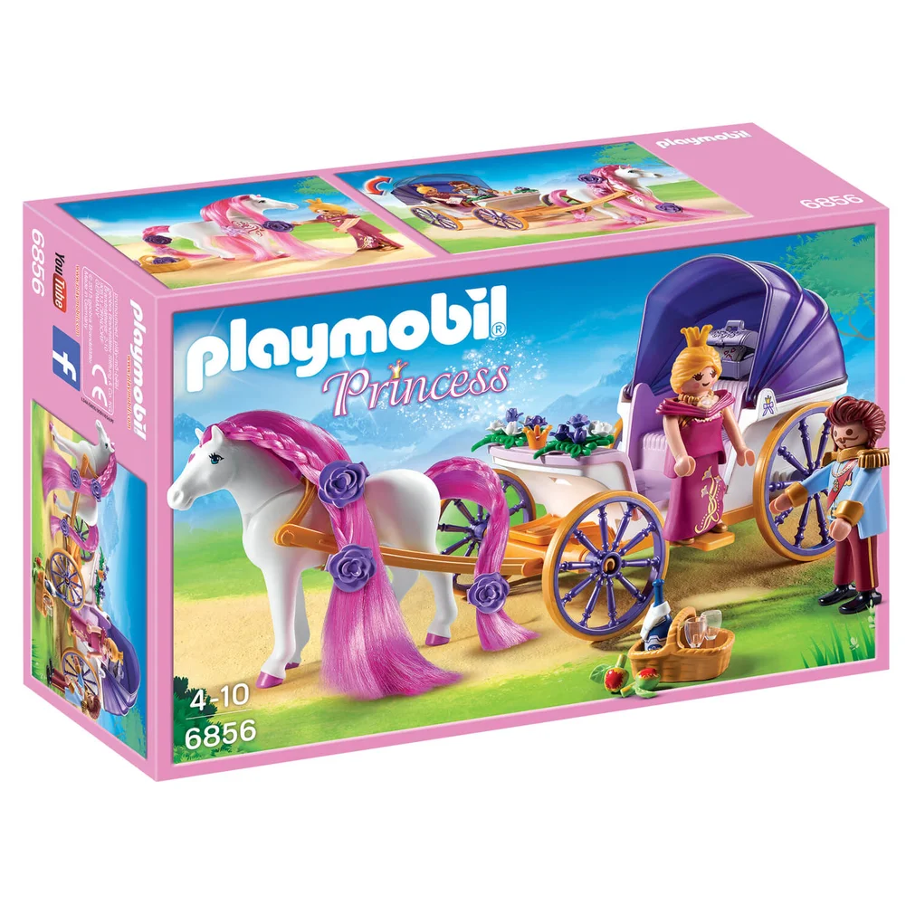 Playmobil koenigspaar mit pferdekutsche (6856) Bild 1