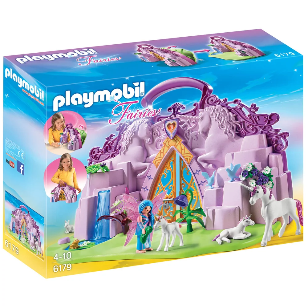 Playmobil Take Along Fairy Unicorn Garden (6179) Bild 1