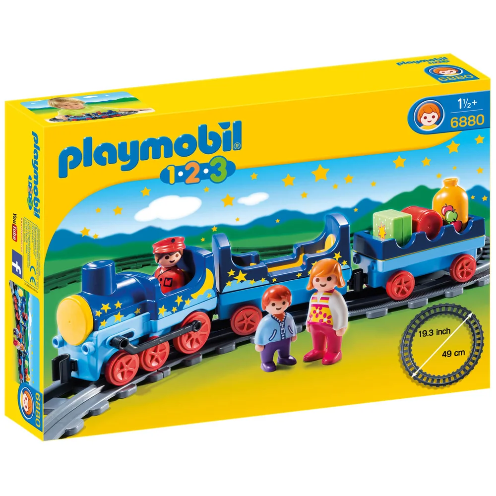 Playmobil 1.2.3 Sternchenbahn mit Schienenkreis (6880) Bild 1