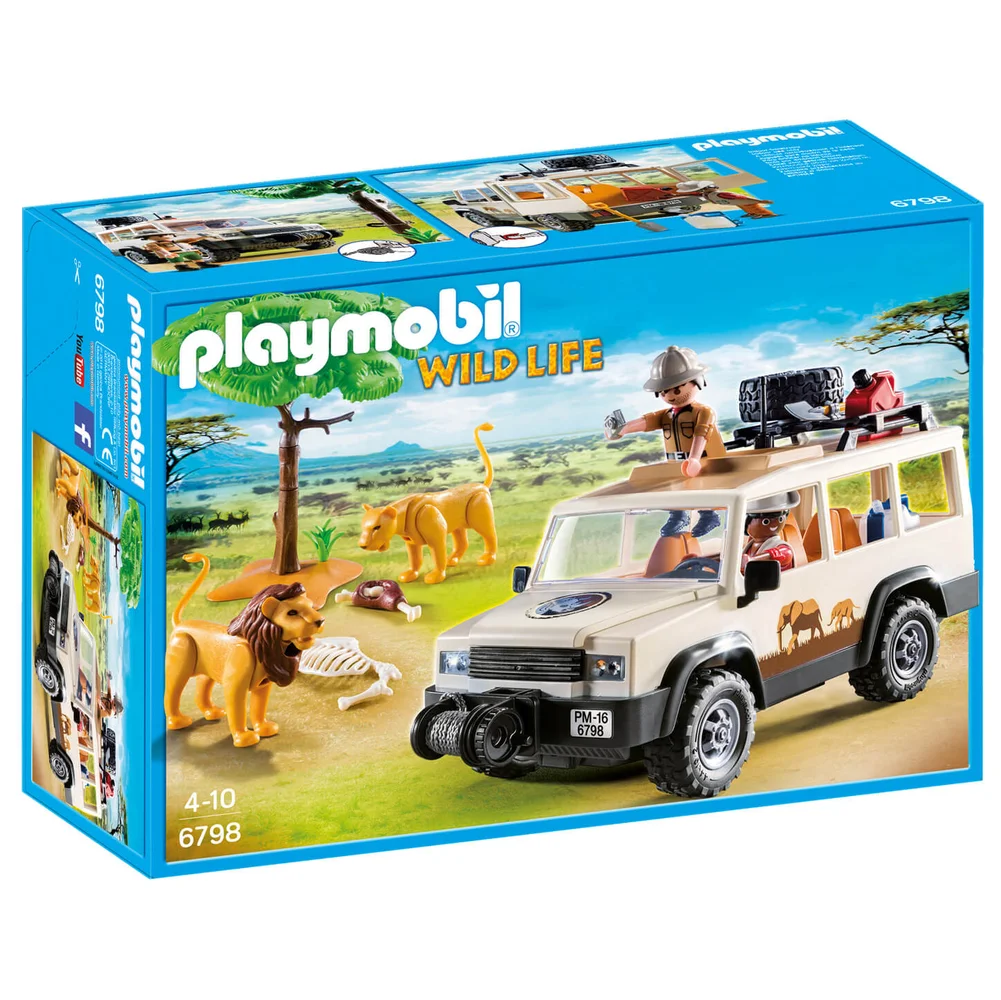 Playmobil Wildlife Safari Truck with Lions (6798) Bild 1