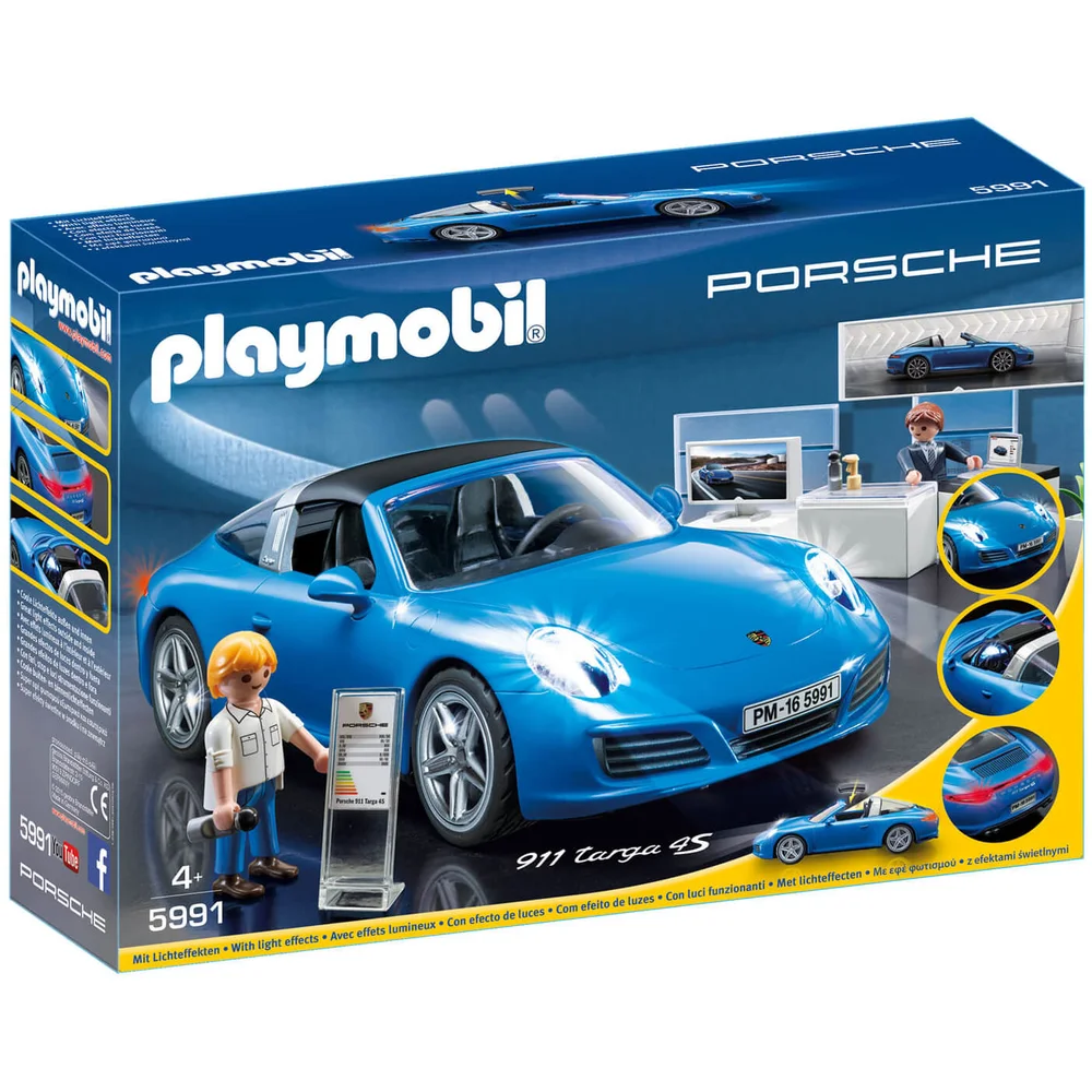 Playmobil porsche 911 targa 4s (5991) Bild 1