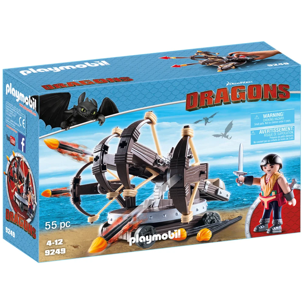 Playmobil Eret mit 4-Schuss-Feuer-Balliste (9249) Bild 1