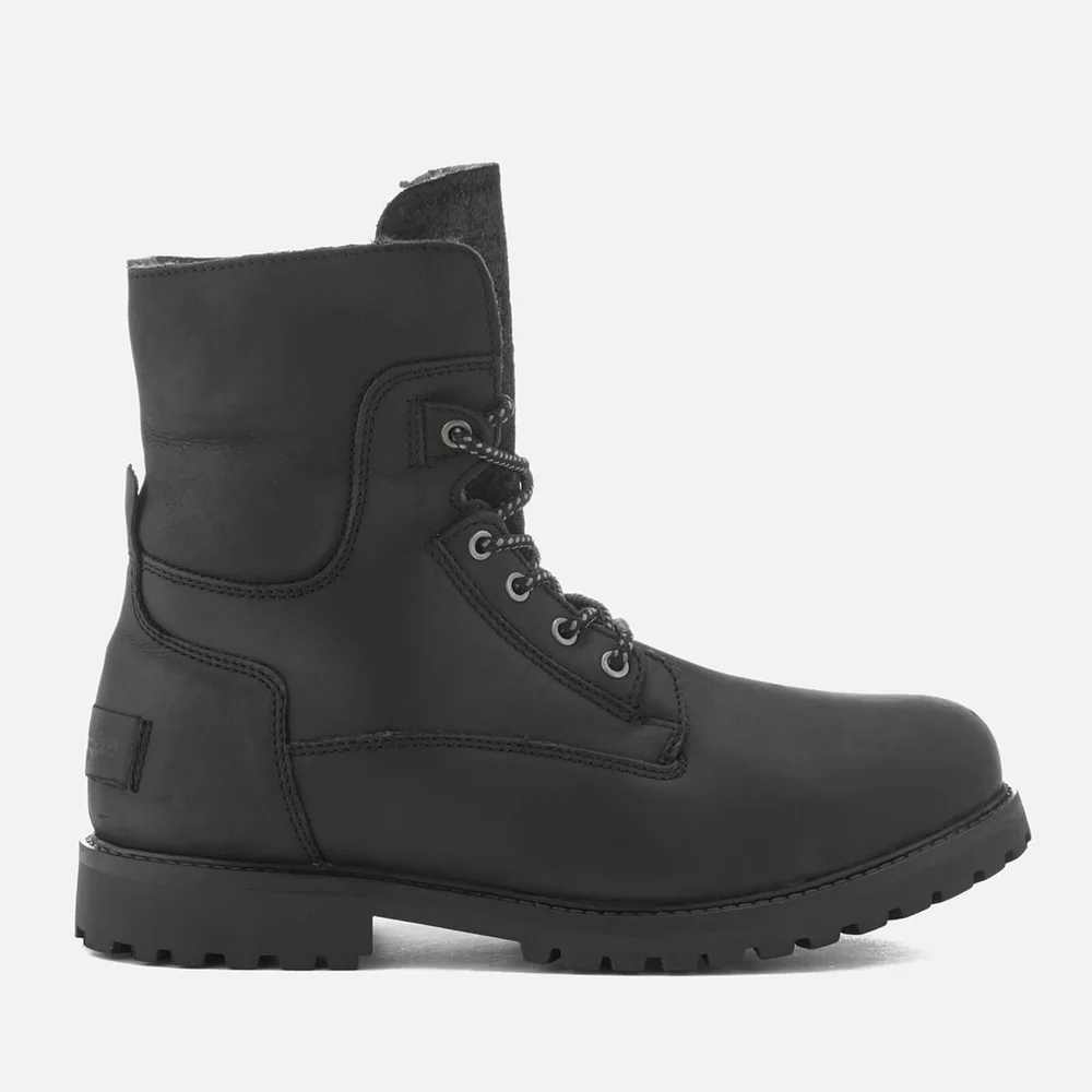 Wrangler Men's Aviator Roll Down Lace Up Boots - Black - UK 6/EU 40 - Schwarz Bild 1