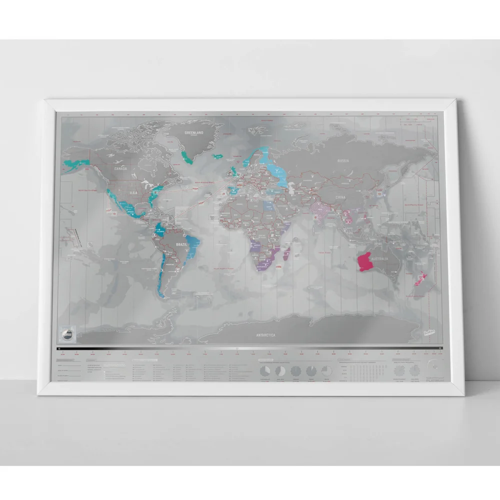 Scratch Map - Platinum Edition Bild 1