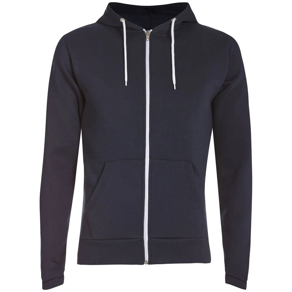 Advocate Men's Berkley Zip Through Hoody - Navy - S - Marineblau Bild 1