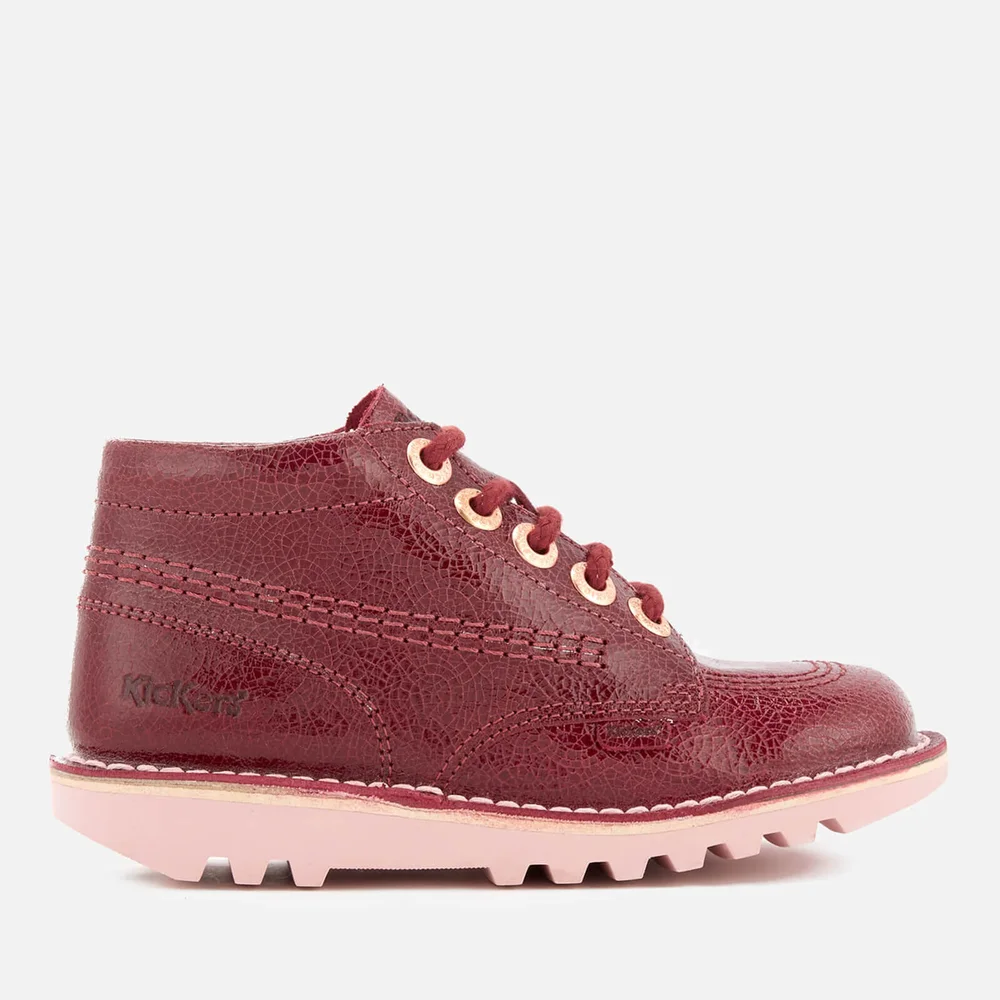 Kickers Kids' Kick Hi Boots - Burgundy - 7 Bild 1