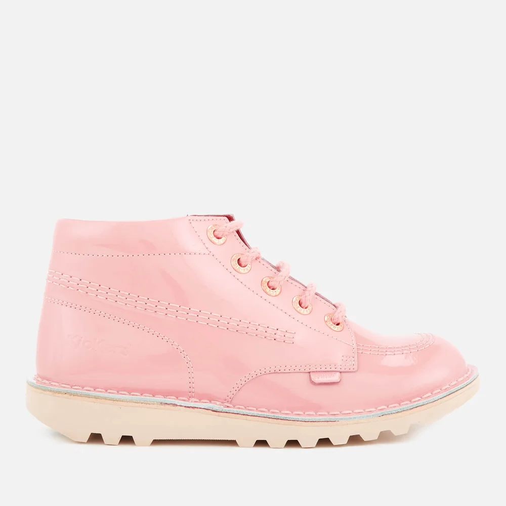Kickers Kids' Kick Hi Patent Boots - Light Pink - 3 Bild 1