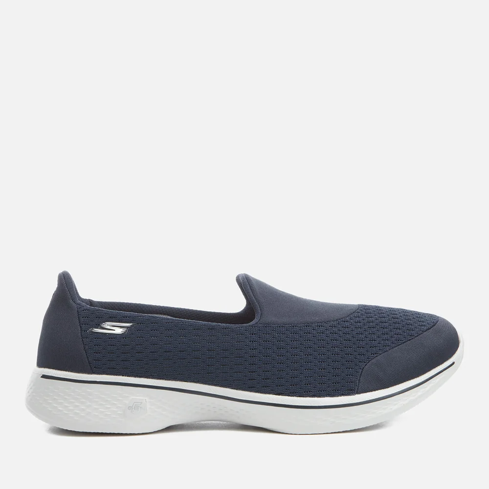Skechers Women's Go Walk 4 Pursuit Trainers - Navy/Grey - UK 4/EU 37 - Blau Bild 1