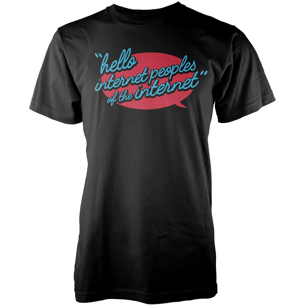 Taurtis Hello Internet Peoples Männer T-Shirt - S Bild 1