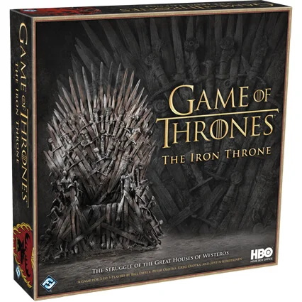 HBO Game of Thrones - The Iron Throne Board Game Bild 1