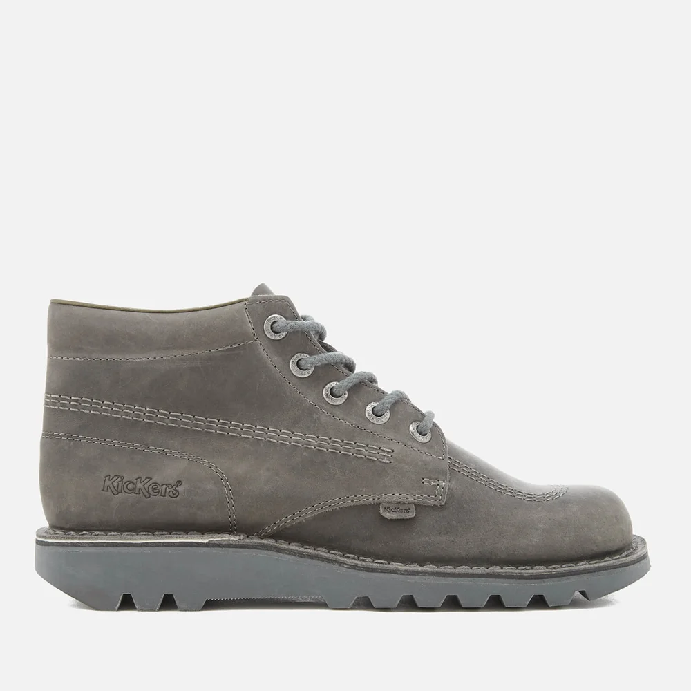 Kickers Men's Kick Hi Leather Boots - Dark Grey - 6.5 Bild 1
