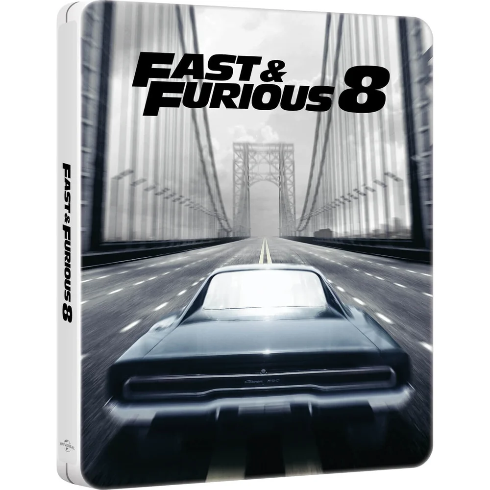 Fast & Furious 8 - Zavvi UK Exklusives Limited Edition Steelbook (Digital Download) Bild 1
