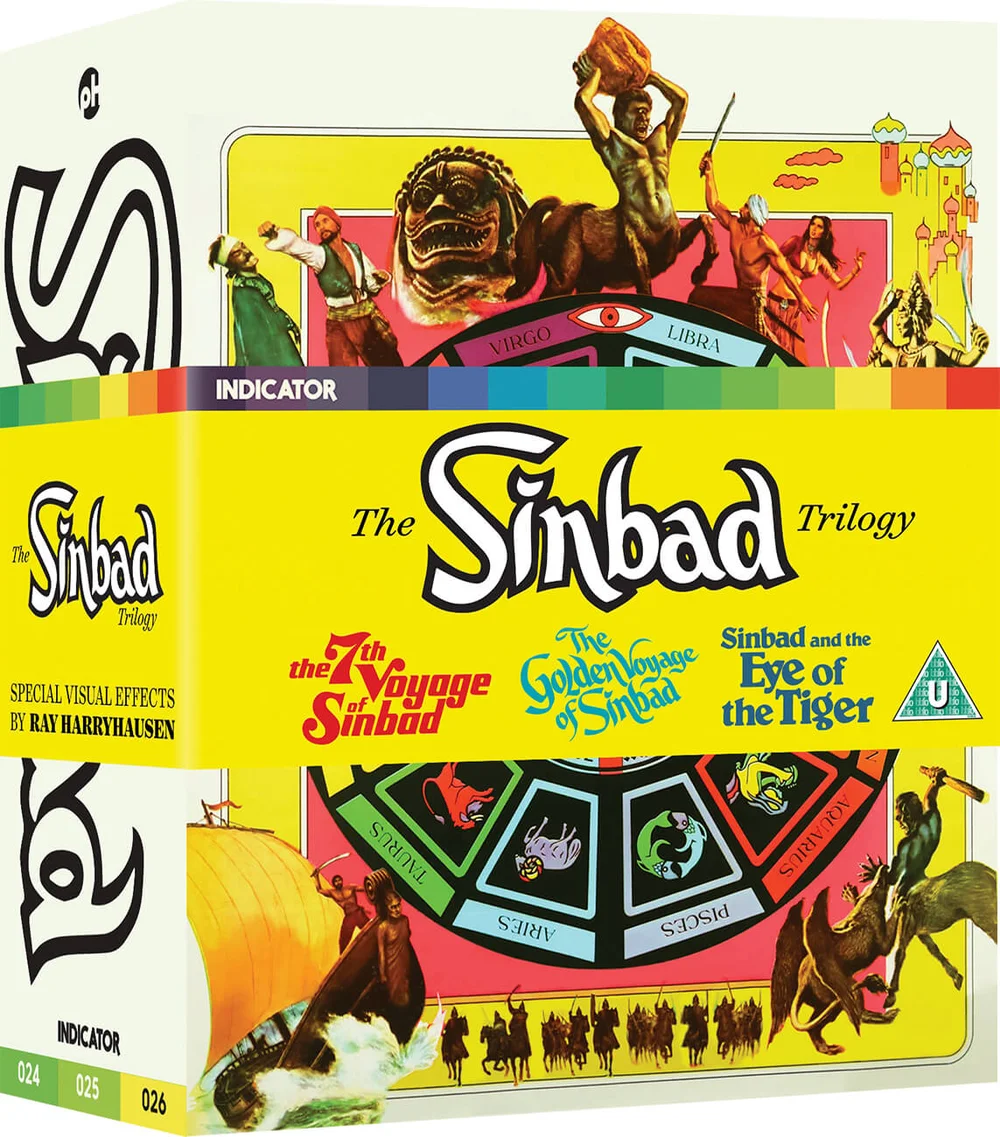 The Sinbad Trilogy - Limited Edition Dual Format (Includes DVD) Bild 1