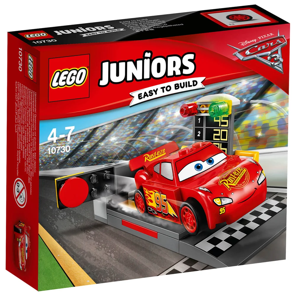 LEGO Juniors: Cars 3: Lightning McQueens Beschleunigungsrampe (10730) Bild 1