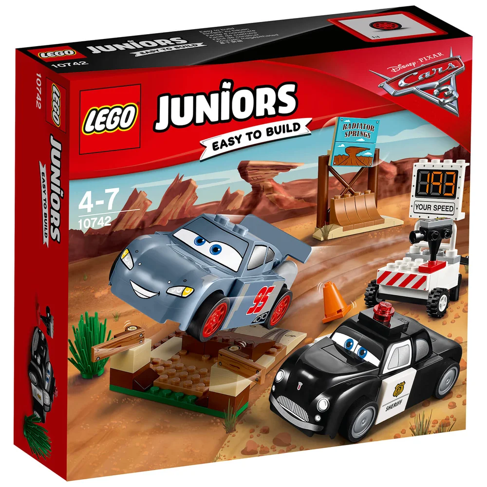 LEGO Juniors: Cars 3: Rasante Trainingsrunden in der Teufelsschanze (10742) Bild 1