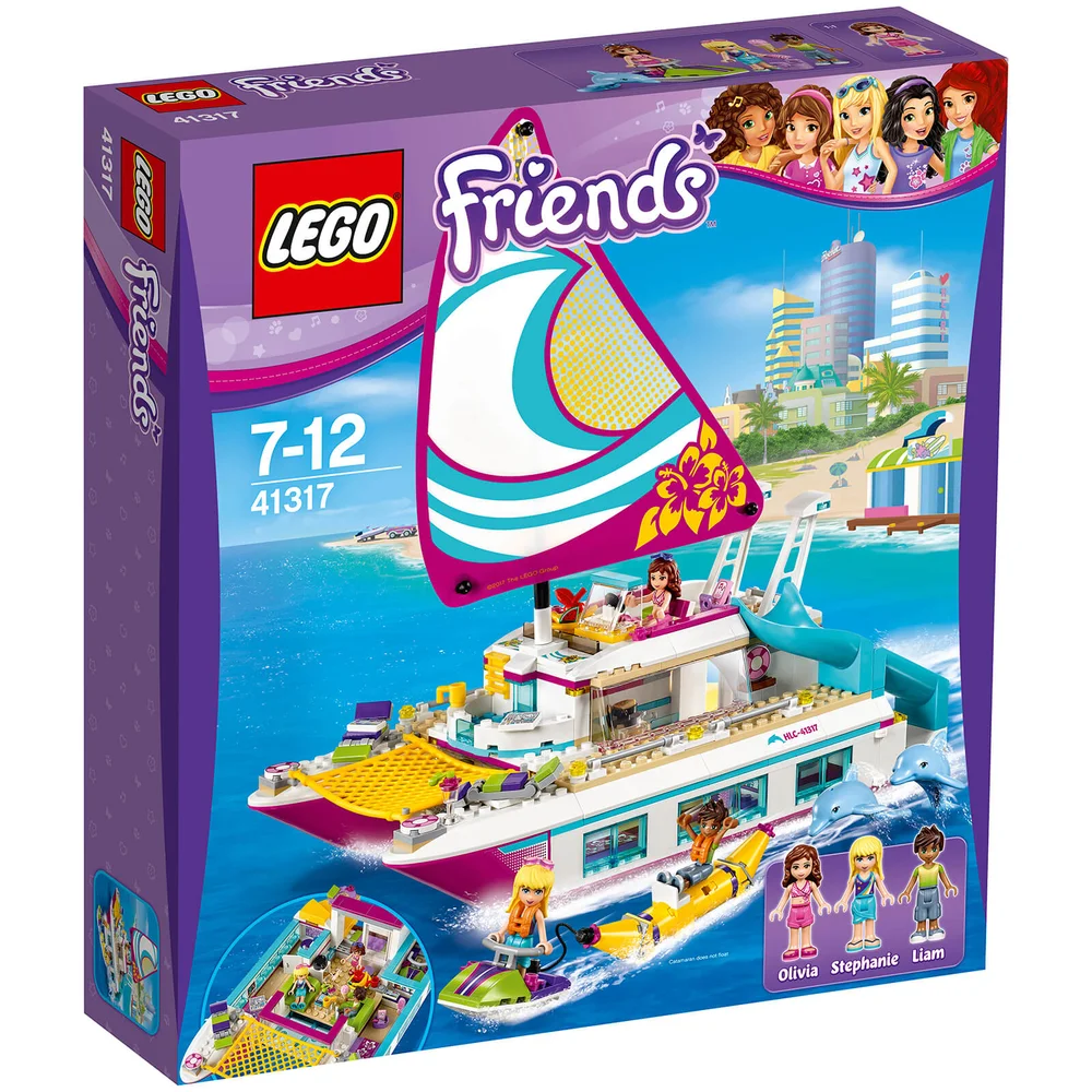 LEGO Friends: Sonnenschein-Katamaran (41317) Bild 1