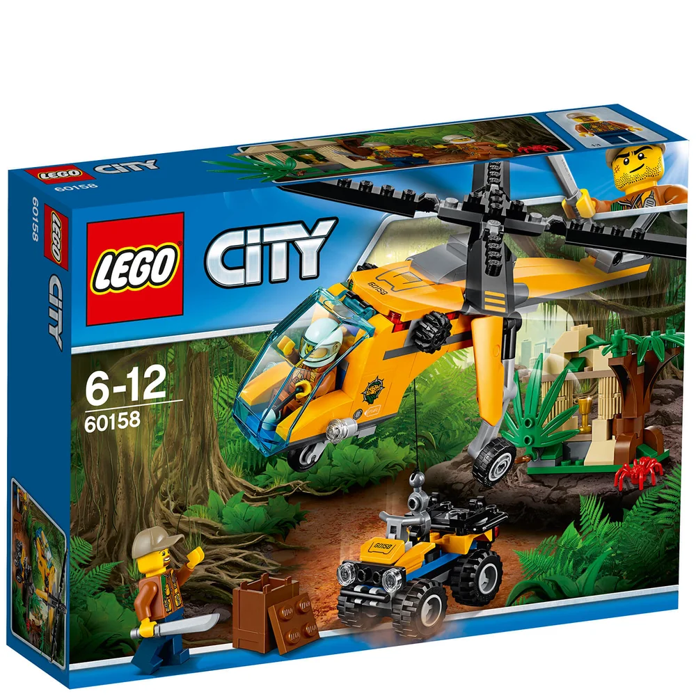 LEGO City: Dschungel-Frachthubschrauber (60158) Bild 1