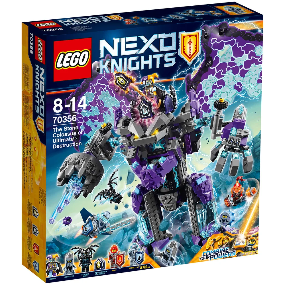 LEGO Nexo Knights: Der stürmische Steinkoloss (70356) Bild 1