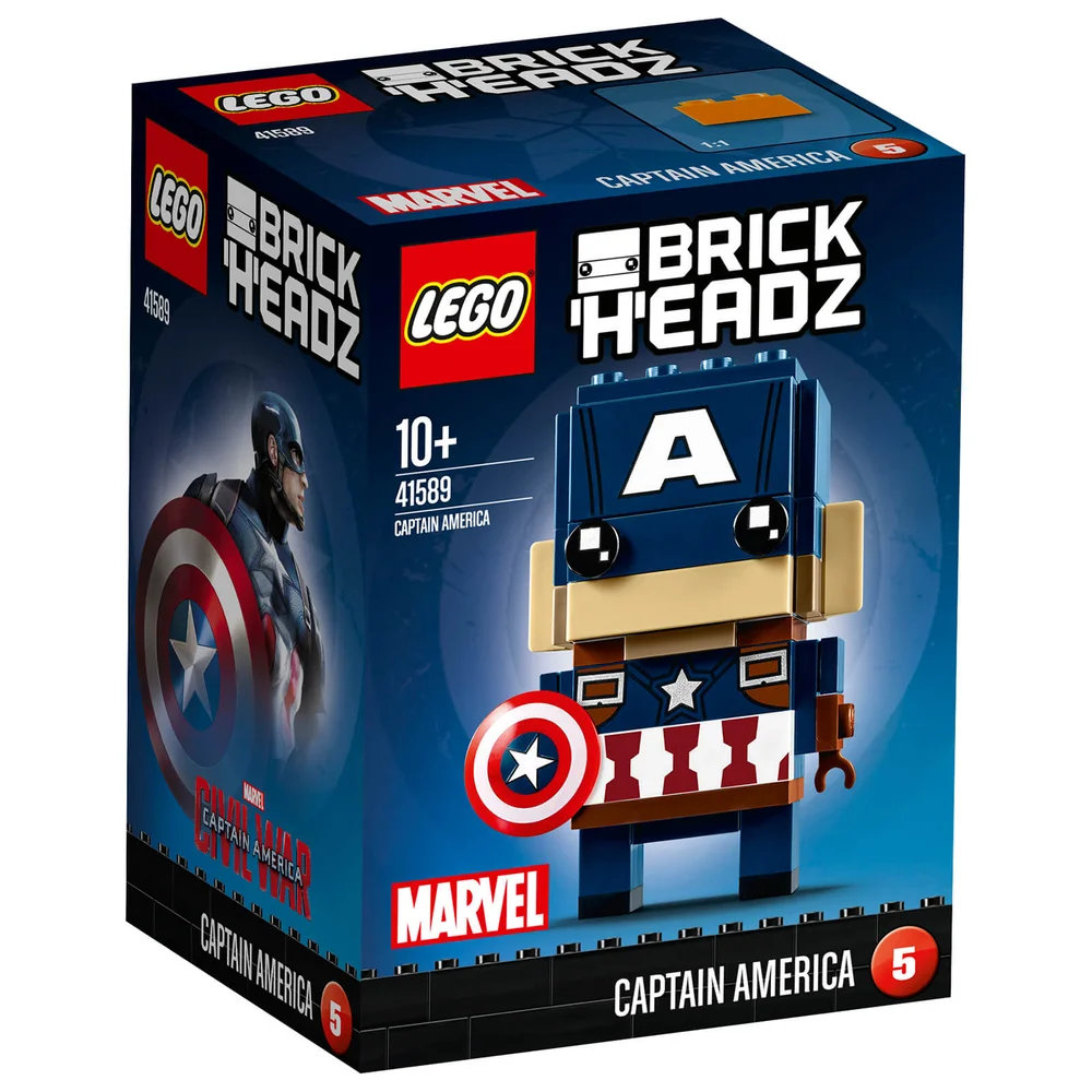 LEGO Brickheadz: Captain America (41589) Bild 1