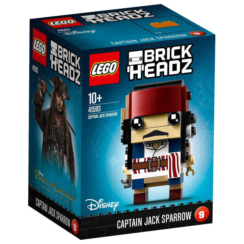 LEGO Brickheadz: Captain Jack Sparrow (41593) Bild 1