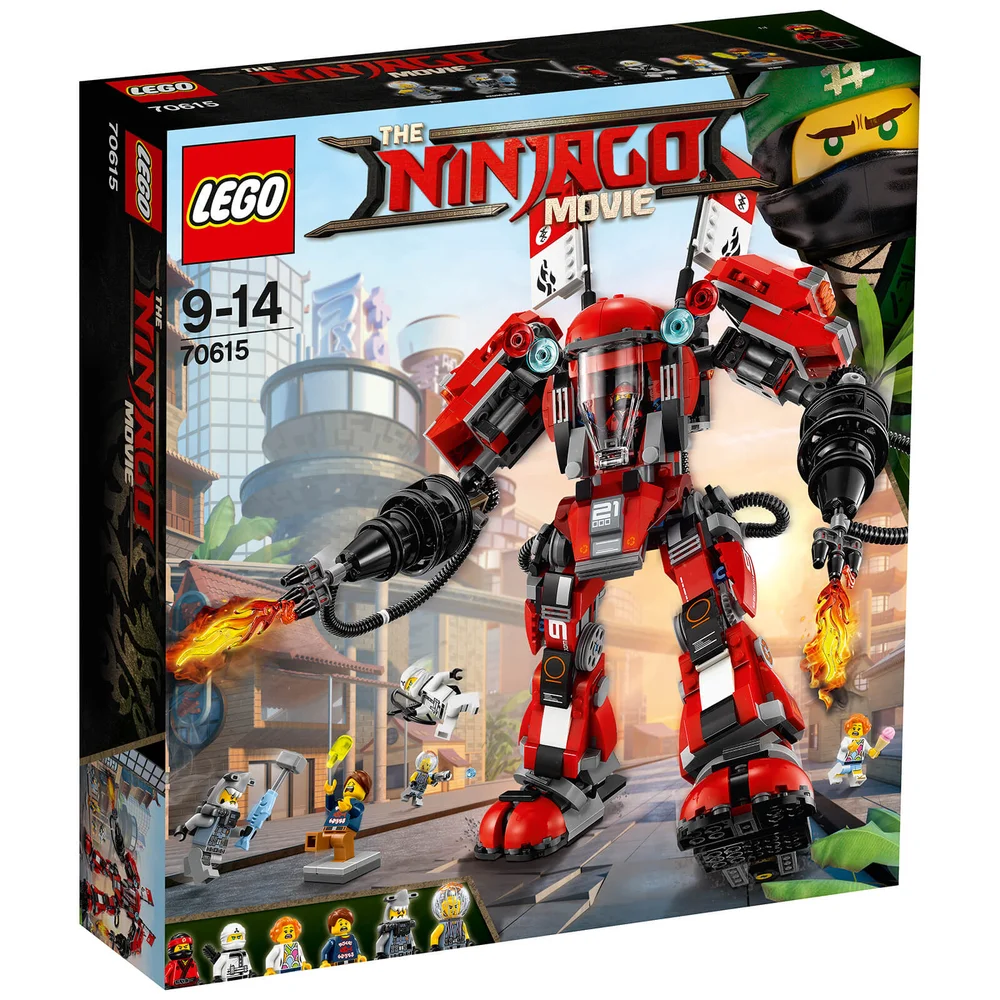 The LEGO Ninjago Movie: Kai's Feuer-Mech (70615) Bild 1