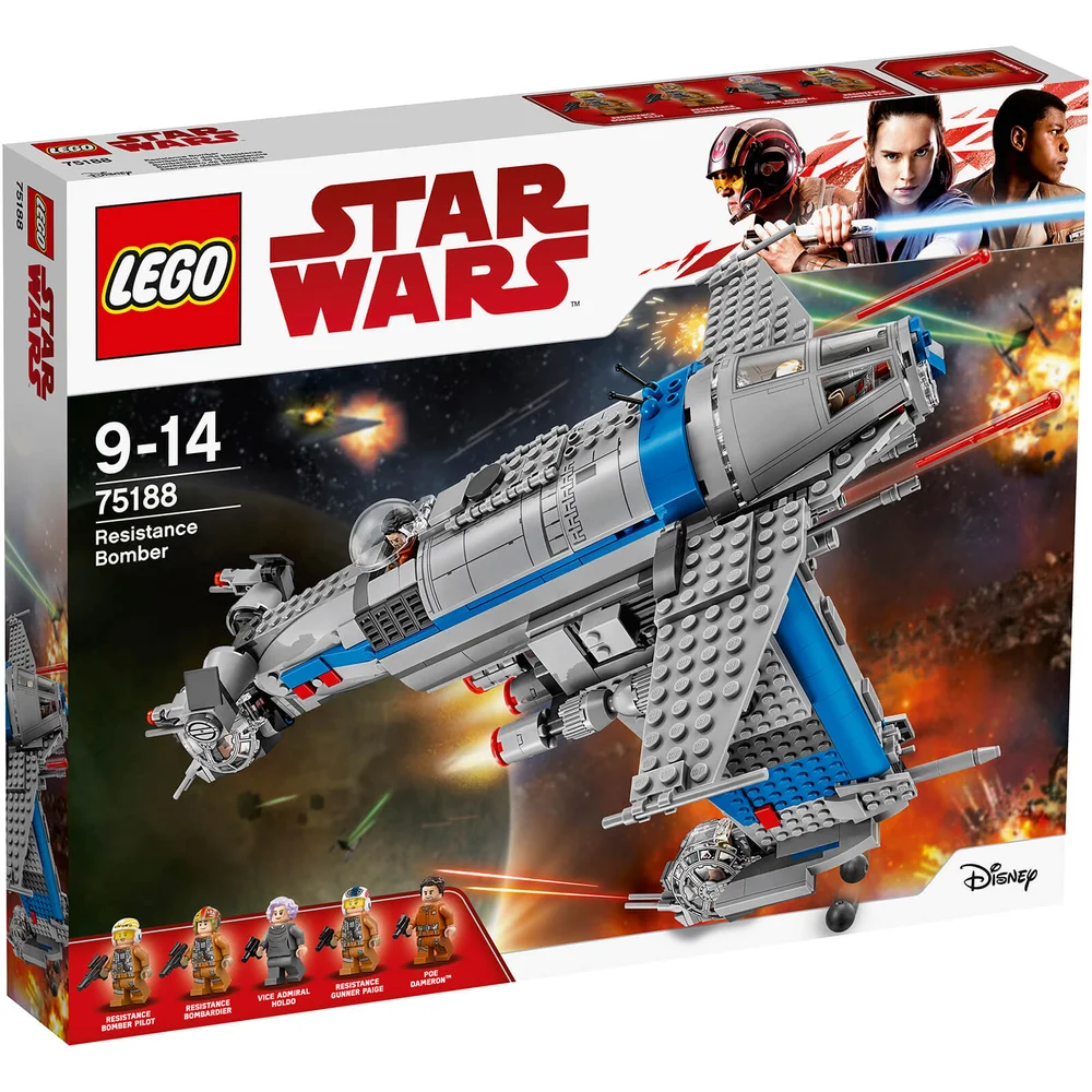 LEGO Star Wars Episode VIII: Resistance Bomber (75188) Bild 1
