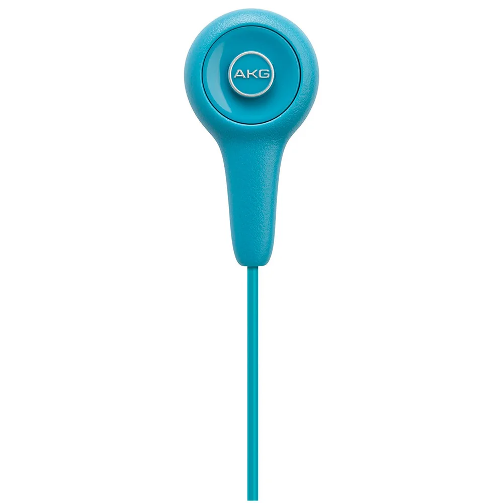 AKG Y10 Bequeme leichte tragbare Stereo-Ohrhörer – Blau Bild 1