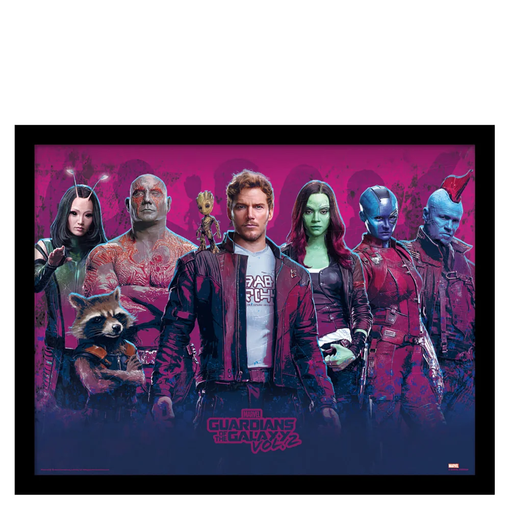 Guardians of the Galaxy Vol. 2 (Characters Vol. 2) Framed 30 x 40cm Print Bild 1