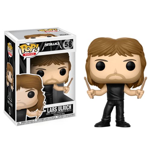 Metallica Lars Ulrich Pop! Vinyl Figur Bild 1