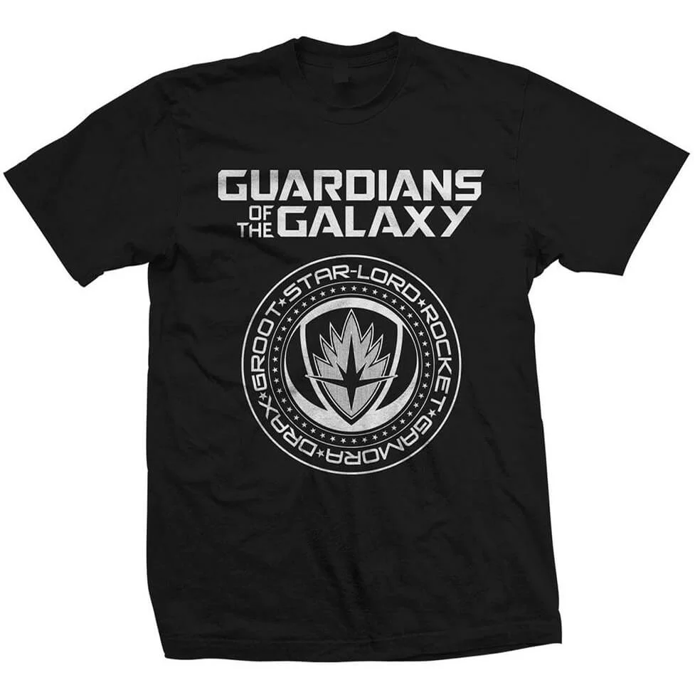 Marvel Männer Guardians of the Galaxy Seal T-Shirt - Grau - S - Grau Bild 1