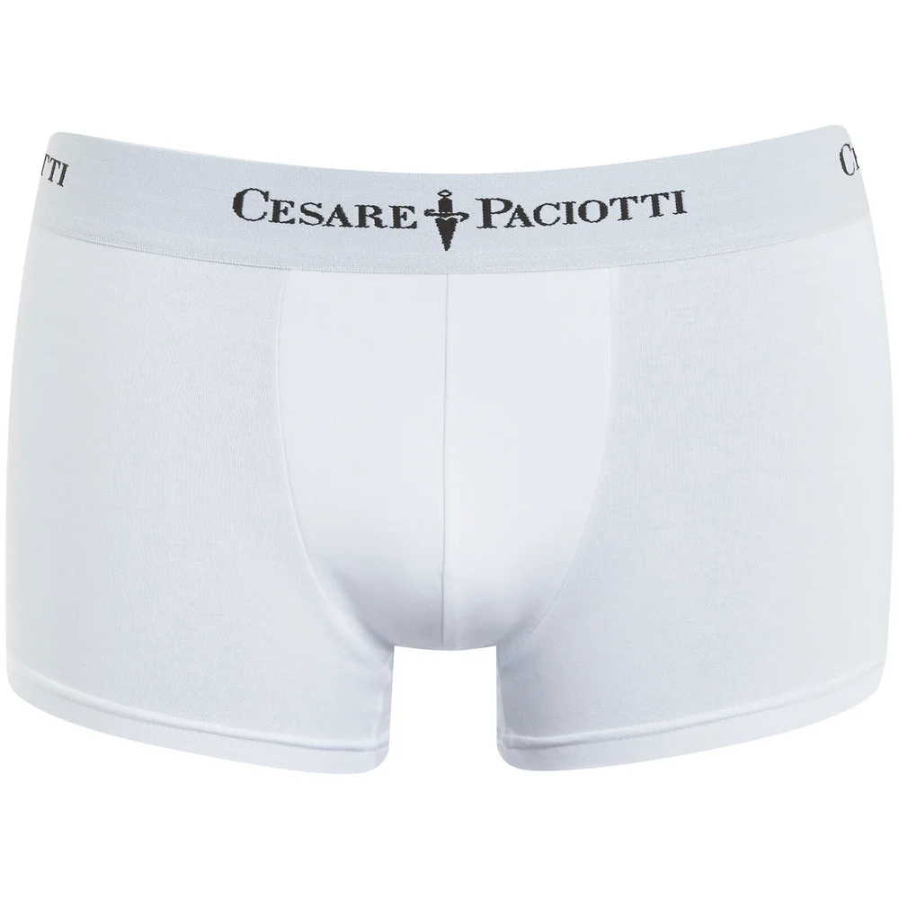 Cesare Paciotti Men's Boxers - White - S - Weiß Bild 1