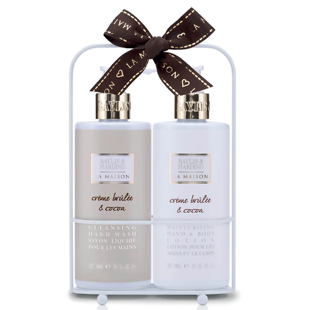 Baylis & Harding La Maison Creme Brulee and Cocoa 2 Bottle Set Bild 1