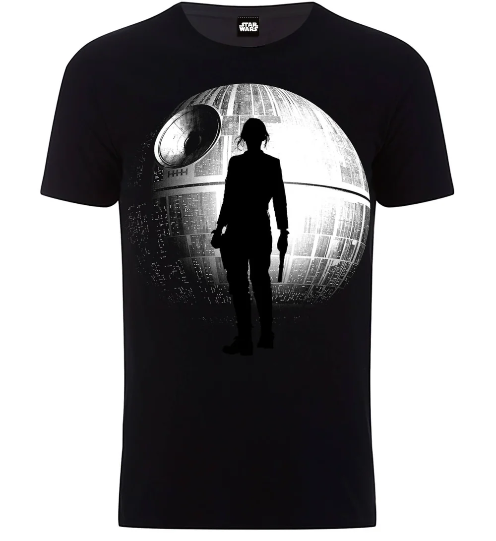 Star Wars Death Star Rogue T Shirt - Schwarz - S - Schwarz Bild 1