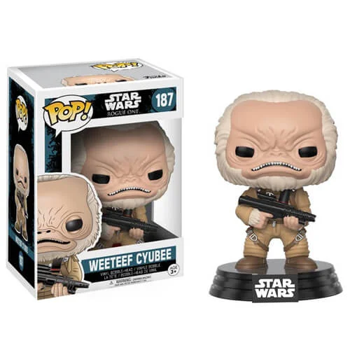 Star Wars Rogue One Wave 2 Weeteef Cyubee Pop! Vinylfigur Bild 1