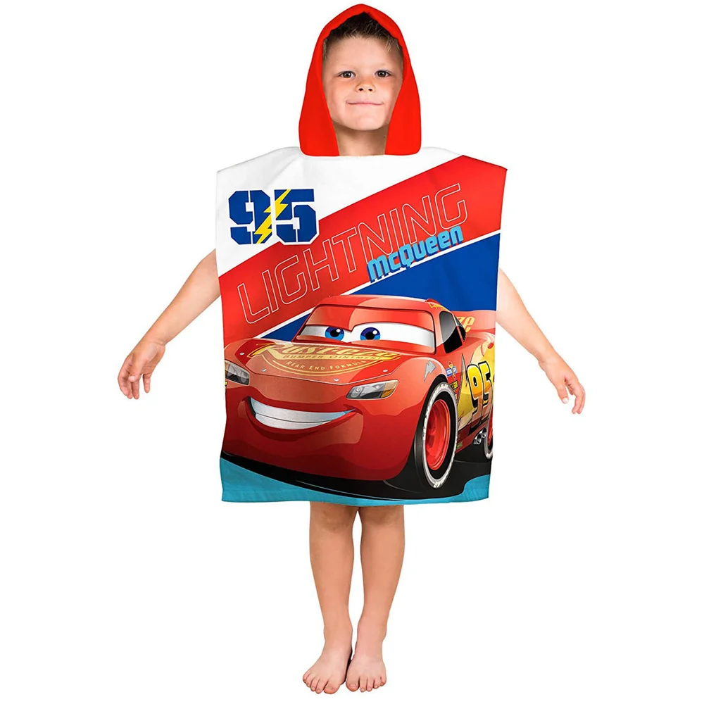 Disney Cars 3 Lightning Poncho Towel Bild 1