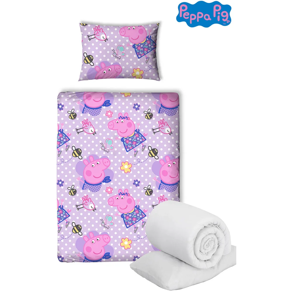 Peppa Pig Happy Bed Bundle - Junior Bild 1
