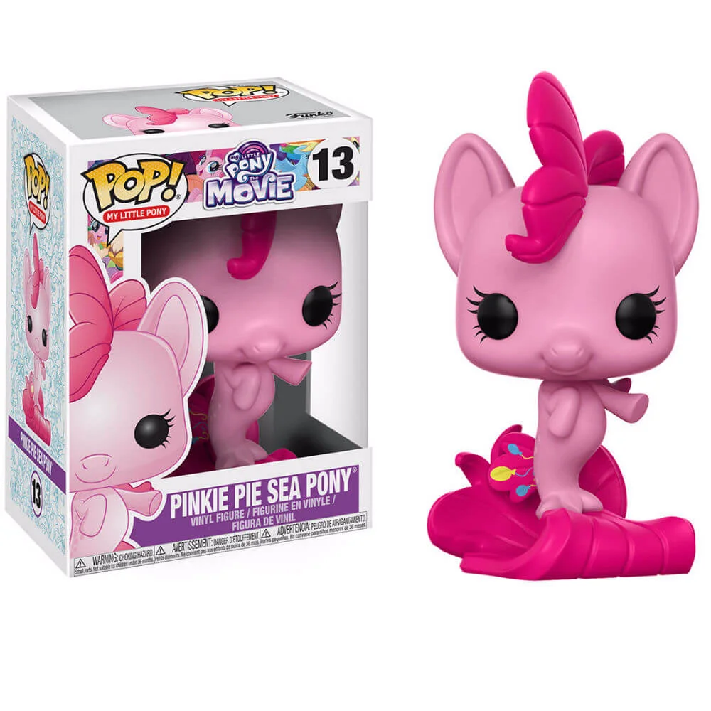 My Little Pony Movie Pinkie Pie Sea Pony Pop! Vinyl Figur Bild 1