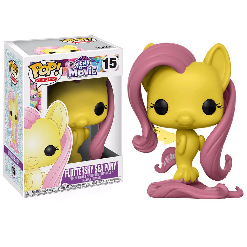 My Little Pony Movie Fluttershy Sea Pony Pop! Vinyl Figur Bild 1