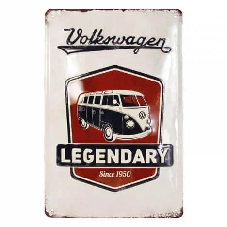 VW Collection Logo Metal Sign (20 x 30cm) Bild 1