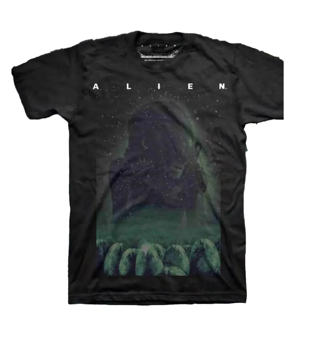 Alien Xenomorph Nest Men's Black T-Shirt - S - Schwarz Bild 1