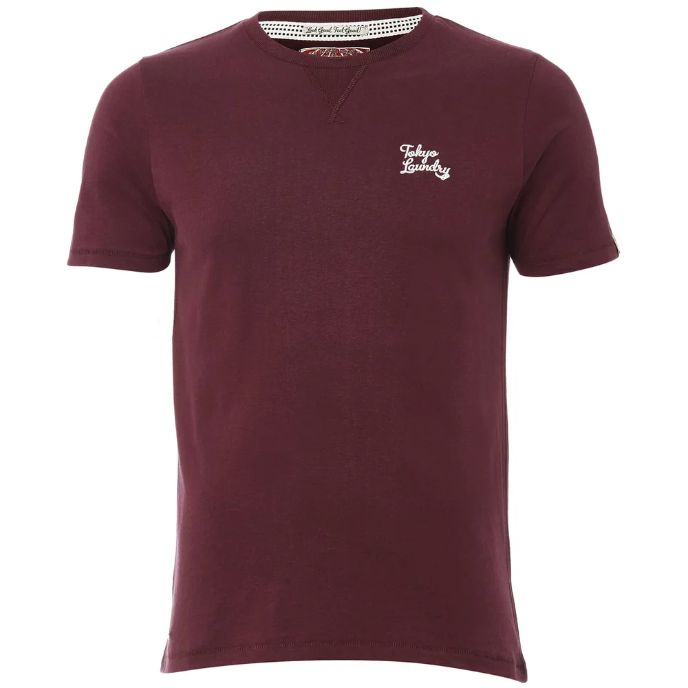 Tokyo Laundry Men's Hemsby Jersey T-Shirt - Wine Tasting - S Bild 1